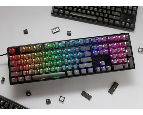 Ducky Ducky One 3 Aura Black Gaming Tastatur, RGB LED - MX-Silent-Red