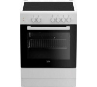 Kuchenka Beko Kuchenka z piekarnikiem i płytą ceramiczną BEKO FSS67000GW 71 L 60 cm White