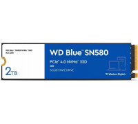 SSD 2TB SSD WD SN580 2TB M.2 2280 PCI-E x4 Gen4 NVMe (WDS200T3B0E)