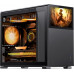 Jonsbo Jonsbo D31 Screen Micro-ATX Case, Tempered Glass - black