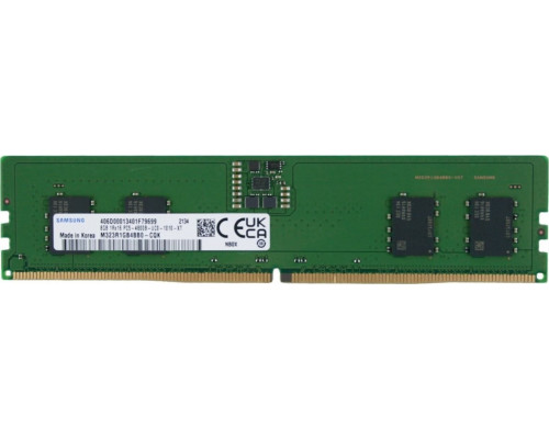 Samsung DDR5, 8 GB, 4800MHz, CL40 (M323R1GB4BB0-CQK)