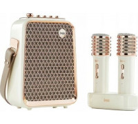 Divoom Divoom SongBird-HQ - Portable głośnik Bluetooth z mikrofonami - white