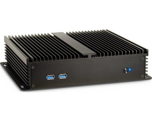 Inter-Tech Inter-Tech Geh Thin Mini ITX IP-40 black 2xUSB 3.0