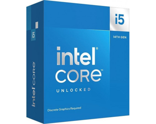 Intel Core i5-14600KF, 3.5 GHz, 24 MB, BOX (BX8071514600KF)