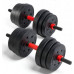 Abarqs Dumbbells adjustable z funkcją sztangi 2x10kg