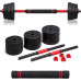 Abarqs Dumbbells adjustable z funkcją sztangi 2x10kg