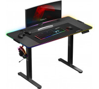 Gaming galds Huzaro Hero 8.2 RGB Black 120 cmx60 cm