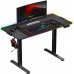 Gaming galds Huzaro Hero 8.2 RGB Black 120 cmx60 cm