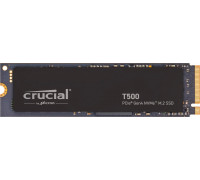 SSD 2TB SSD Crucial T500 2TB M.2 2280 PCI-E x4 Gen4 NVMe (CT2000T500SSD8)