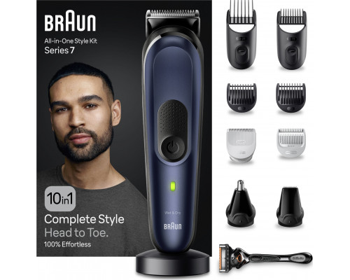 Braun TRYMER BRAUN MULTIGROOM MGK7410 BLK/DBLU