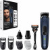 Braun TRYMER BRAUN MULTIGROOM MGK7410 BLK/DBLU