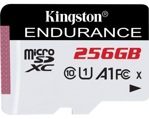 SD  Kingston Endurance MicroSDHC 256 GB Class 10 UHS-I/U1 A1  (SDCE/256GB)