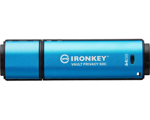 Pendrive Kingston IronKey Vault Privacy 50, 64 GB  (IKVP50C/64GB)