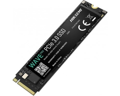 SSD 256GB SSD HIKSEMI Wave Pro P 256GB M.2 2280 PCI-E x4 Gen3 NVMe (HS-SSD-WAVE Pro(P)(STD)/256G/PCIE3/WW)