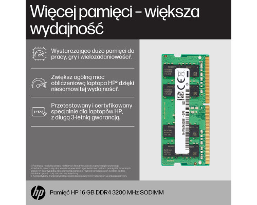 HP Pamięć 16GB DDR4 3200 8C4X9AA