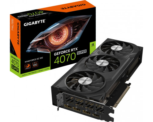 Gigabyte GeForce RTX 4070 SUPER Windforce 12GB GDDR6X (GV-N407SWF3OC-12GD)