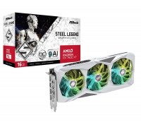 ASRock Radeon RX 7600 XT Steel Legend OC 16GB GDDR6 (RX7600XT SL 16GO)