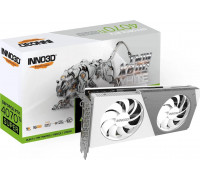 *RTX4070TiSuper Inno3D GeForce RTX 4070 Ti SUPER Twin X2 OC White 16GB GDDR6X (N407TS2-166XX-186156W)