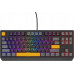 Genesis KLAWIATURA DLA GRACZY GENESIS THOR 230 TKL ANCHOR GRAY POSITIVE US RGB MECHANICZNA OUTEMU RED