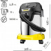 Karcher Sauso-drėgno valymo siurblys Karcher KWD 3 S V15420 Limited Edition