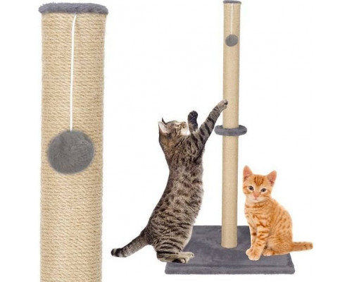 Springos cat sisal pole with a toy 75 cm UNIWERSALNY