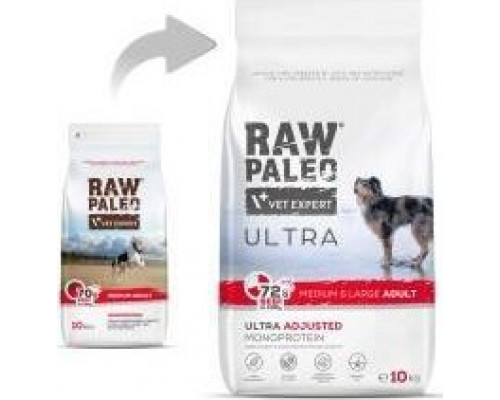 Raw Paleo Vetexpert Raw Paleo Ultra Beef Ault Medium/ Large 10kg