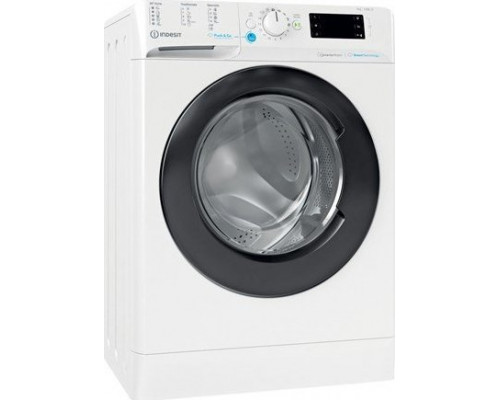 Indesit INDESIT BWSE 71295X WBV EU Klasa efektywności energetycznej B, Ładowanie od przodu, Pojemność prania 7 kg, 1200 obr./min, Głębokość 43.5 cm, Szerokość 59.5 cm, Wyświetlacz, Duża cyfra, White