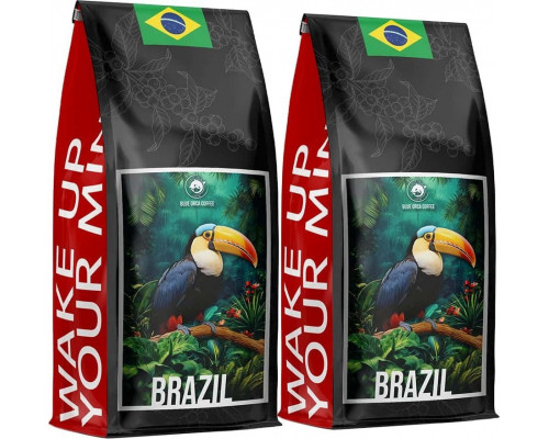 Blue Orca Coffee Kawa ZIARNISTA BRAZYLIA 2kg 100% ARABICA - BLUE ORCA COFFEE