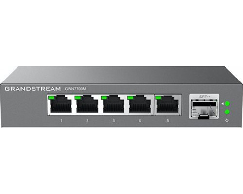 Switch GrandStream Switch Grandstream PoE GWN7701P (4x PoE Up to 1000Mbps; 4x Up to 1000Mbps)