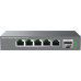 Switch GrandStream Switch Grandstream PoE GWN7701P (4x PoE Up to 1000Mbps; 4x Up to 1000Mbps)