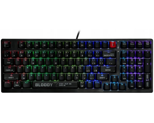 A4Tech A4tech Bloody S98 Black RGB mechaniczna  gamingowa USB CZ