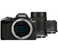 Canon Canon EOS R50 + RF-S 18-45mm IS STM + RF-S 55-210mm IS STM Black