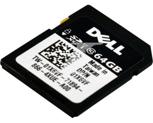 SD  Dell SDXC 64 GB Class 10 UHS-I/U3  (385-BBJY)