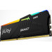 Kingston Fury Beast RGB, DDR5, 16 GB, 6400MHz, CL32 (KF564C32BBA-16)