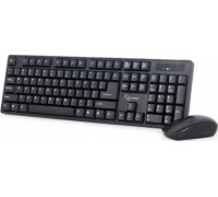 HP Gembird | Wireless Desktop Set | KBS-W-01_LT | Keyboard and Mouse Set | Wireless | Mouse included | US/LT | Black | Numeric keypad