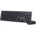 HP Gembird | Wireless Desktop Set | KBS-W-01_LT | Keyboard and Mouse Set | Wireless | Mouse included | US/LT | Black | Numeric keypad