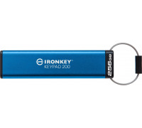 Pendrive Kingston IronKey Keypad 200, 256 GB  (IKKP200/256GB)