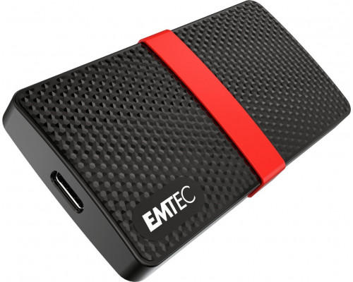 SSD Emtec Portable X200 2TB Black-red (ECSSD2TX200)