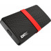 SSD Emtec Portable X200 2TB Black-red (ECSSD2TX200)