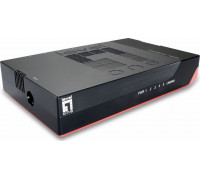Switch LevelOne LevelOne GSW-0507     Gigabit Ethernet (10/100/1000) Black, Red