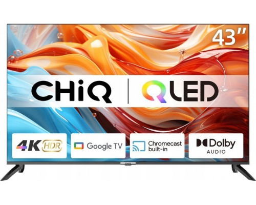 CHiQ U43QM8G QLED 43'' 4K Ultra HD Google TV