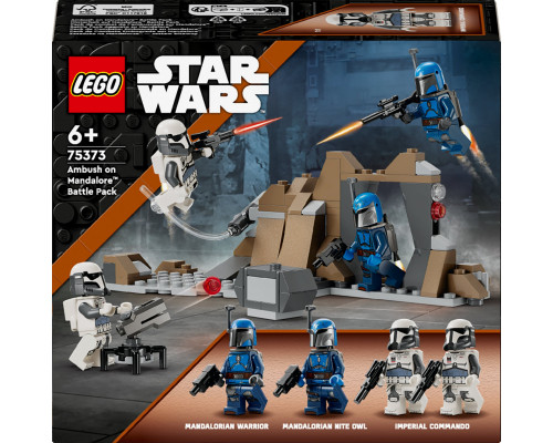 LEGO Star Wars Zasadzka na Mandalorze™ — zestaw bitewny (75373)