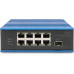 Switch Digitus DIGITUS Switch Ind. 8-Port 10/100 PoE Unmanaged blau