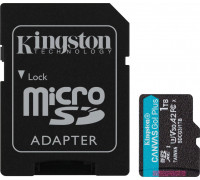 SD  Kingston Canvas Go! Plus MicroSDXC 1 TB Class 10 UHS-I/U3 A2 V30 (SDCG3/1TB)