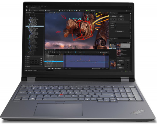 Laptop Lenovo LENOVO THINKPAD P16 G2, 16" WQXGA 500N, I7-14700HX, 32GB, 1TB, RTX 2000 ADA 8GB, W11 PRO, 3YPS+CO?, SWE