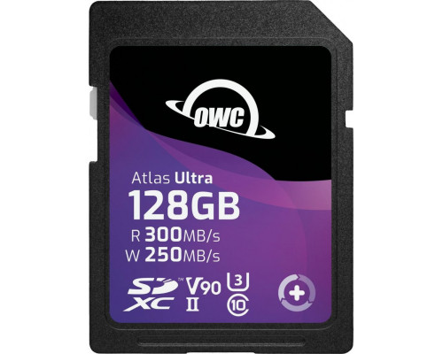 SD  OWC Atlas Ultra SDXC 128 GB Class 10 UHS-II/U3 V90 (OWCSDV90U0128)
