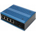 Switch Digitus Digitus 4-port   Fast Ethernet PoE, przemysłowy, niezarządzany, 1 łącze SFP