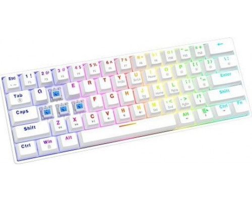 Savio SAVIO KLAWIATURA MECHANICZNA WHITEOUT X2 BLUE OUTEMU, HOT SWAP