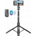 Selfie nūjiņa Crong SelfieGo Ultra Alumīnija pašportreta nūjiņa Bluetooth tripods (33-157,5cm)
