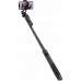 Selfie nūjiņa Crong SelfieGo Ultra Alumīnija pašportreta nūjiņa Bluetooth tripods (33-157,5cm)